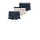 NAME IT KIDS boxershort - donkerblauw/ecru (set van 3)