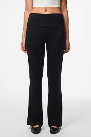 flared legging PCMALIVA zwart