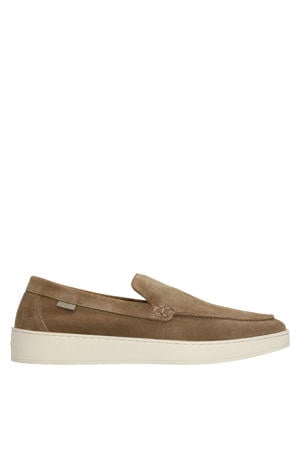 suède loafers taupe