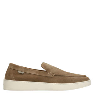 suède loafers taupe