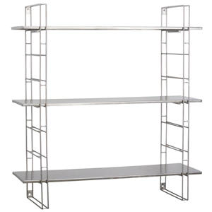 metalen wandrek (74x24x82 cm)