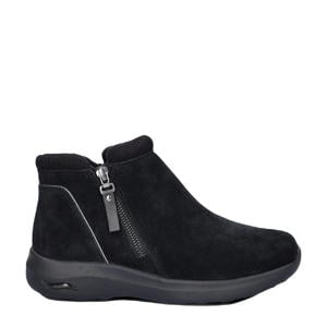 Arch Fit Ease suède enkelboots zwart