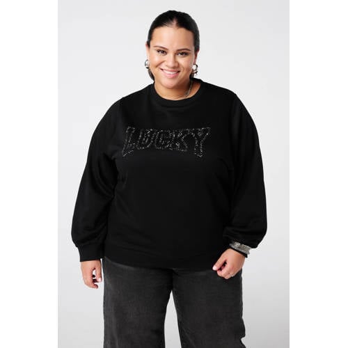 MS Mode sweater zwart afbeelding