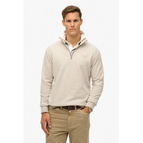 Superdry sweater ecru afbeelding