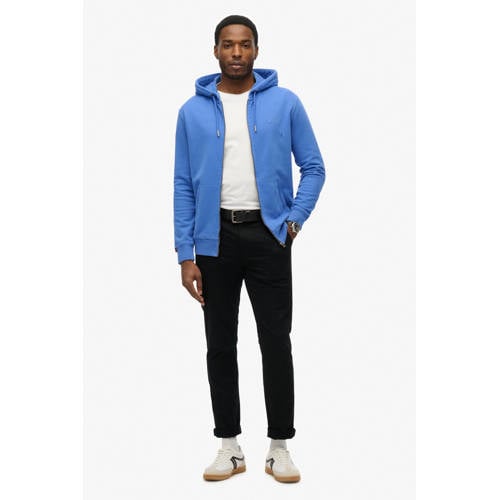 Superdry sweatvest blauw afbeelding