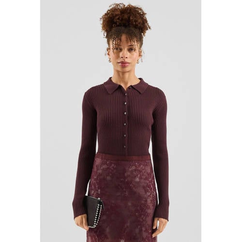 QS top donkerrood afbeelding