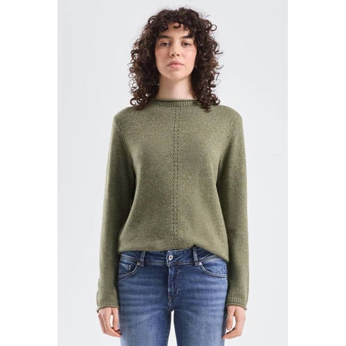 QS pullover groen afbeelding