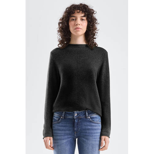 QS pullover antraciet afbeelding