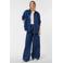 comma casual identity denim blouse medium blue denim