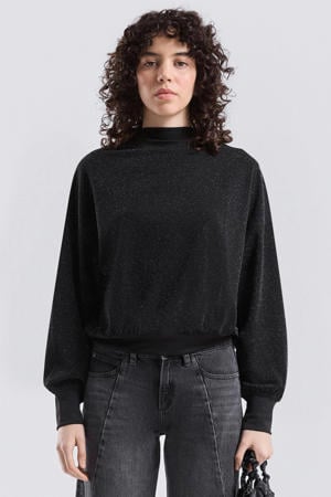 sweater zwart met glitter
