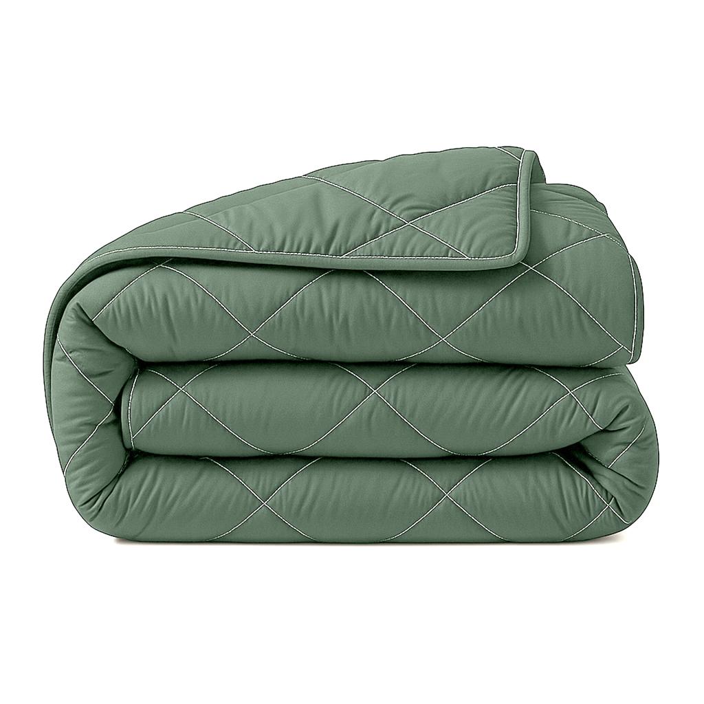 Sleeptime dekbed zonder overtrek met kussensloop Lazy - groen