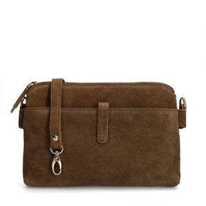 leren crossbody tas bruin
