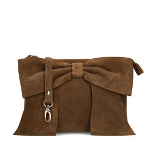 leren crossbody tas bruin