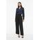 VILA blousetop marineblauw