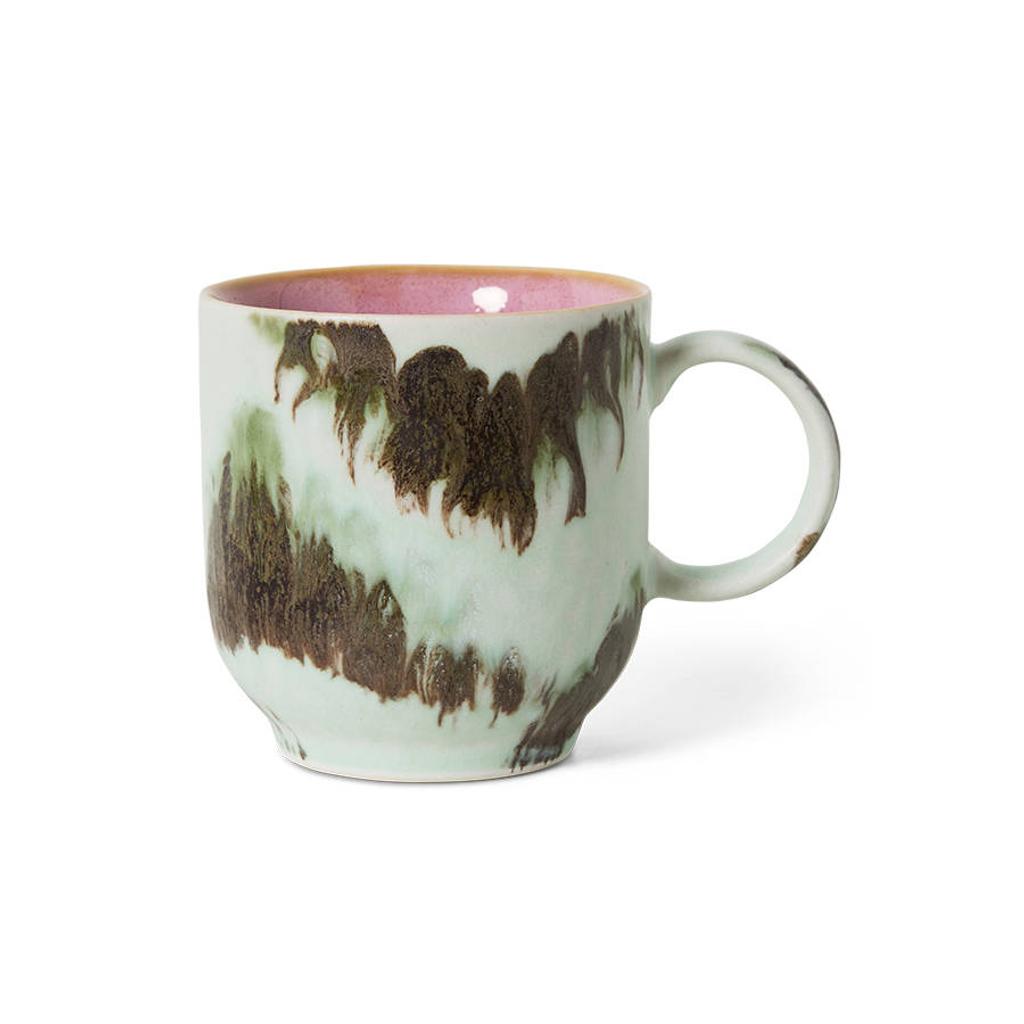 HKLIVING koffiekopje 70s (Ø8 cm) (250 ml)