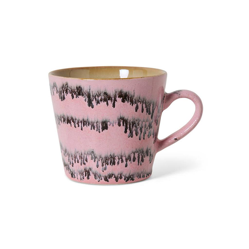 HKLIVING cappuccinomok 70s (Ø9,5 cm) (300 ml)