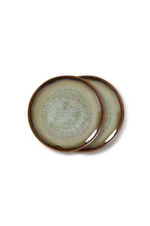 gebaksbord 70s (Ø17,5 cm) (set van 2)