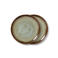HKLIVING gebaksbord 70s (Ø17,5 cm) (set van 2)