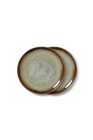 gebaksbord 70s (Ø17,5 cm) (set van 2)