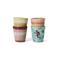 HKLIVING ristrettokopje 70s (Ø5,8 cm) (80 ml) (set van 4)