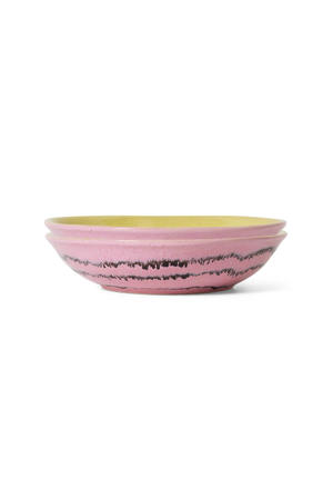 diep bord 70s (Ø21 cm) (set van 2)