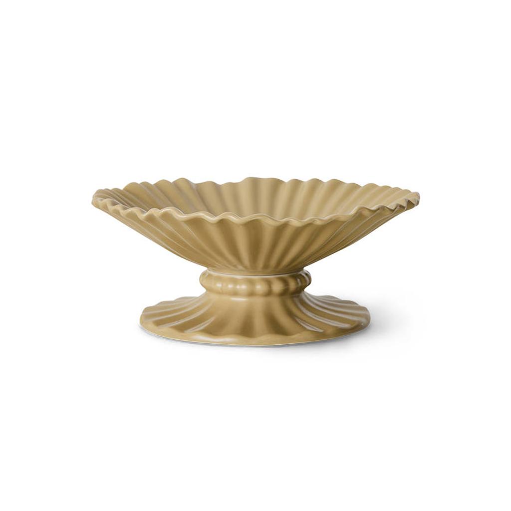 HKLIVING schaal op voet New classics (Ø27 cm)