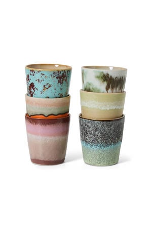 koffiekopje 70s (Ø7,5 cm) (180 ml) (set van 6)