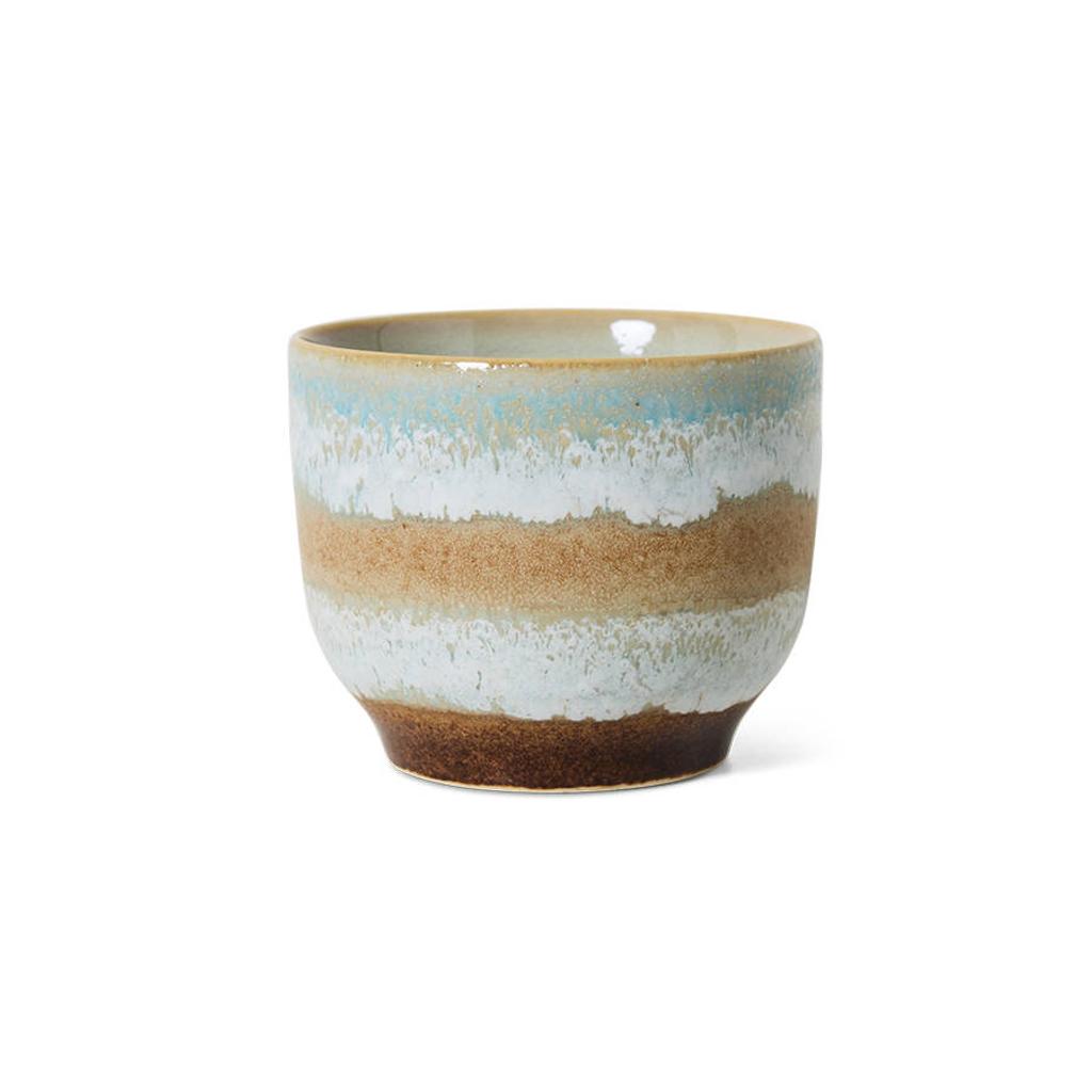 HKLIVING koffiekopje 70s (Ø8 cm) (200 ml)