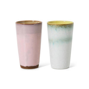 lattemok 70s (Ø7,5 cm) (280 ml) (set van 2)