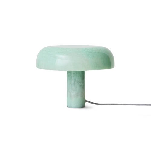 HKLIVING Mushroom tafellamp - mint afbeelding