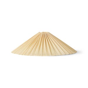 Plisse lamp shade - ivory