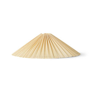 Plisse lamp shade - ivory 