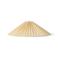 HKLIVING Plisse lamp shade - ivory