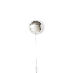Orb wandlamp - chrome