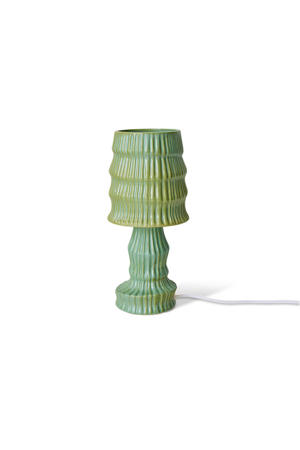 Ceramic tafellamp - petal