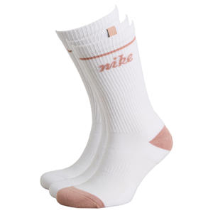 sportsokken Everyday plus - wit/oudroze (set van 3)
