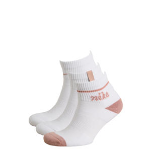 sportsokken Everyday Plus - wit (set van 3)