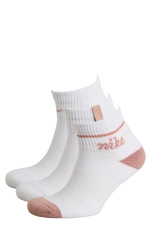 sportsokken Everyday Plus - wit (set van 3)