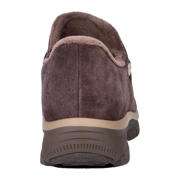 thumbnail: Skechers Easy Going gevoerde suède instappers bruin