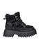 Buffalo Aspen Com Mid Warm gevoerde chunky veterboots zwart