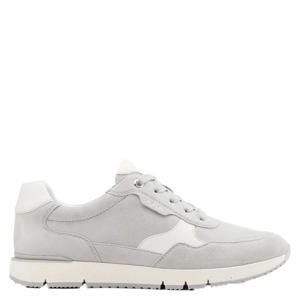 comfort leren sneakers grijs