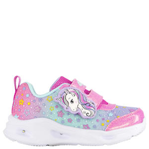 sneakers met lichtjes roze