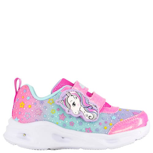 Skechers sneakers met lichtjes roze afbeelding