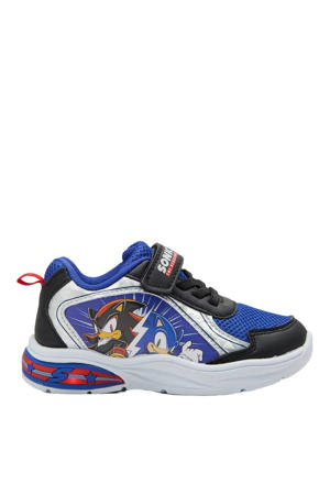 Sonic sneakers met lichtjes blauw