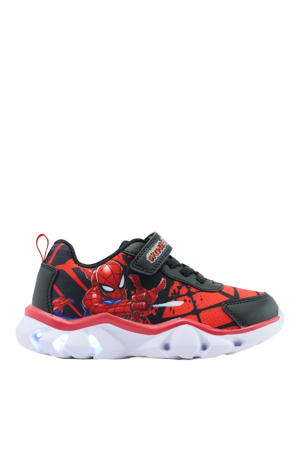 Spider-Man sneakers met lichtjes rood