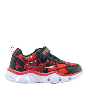 Spider-Man sneakers met lichtjes rood