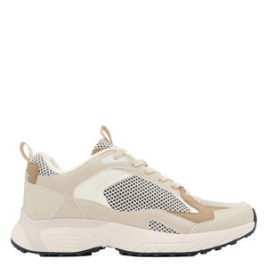 chunky sneakers beige