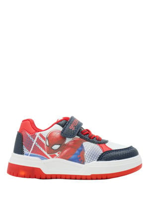 Spider-Man sneakers met lichtjes rood/wit/blauw