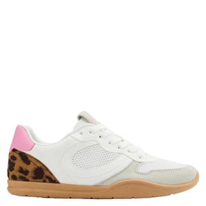 sneakers wit/roze/panter