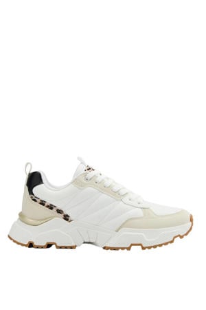 chunky senakers wit/beige